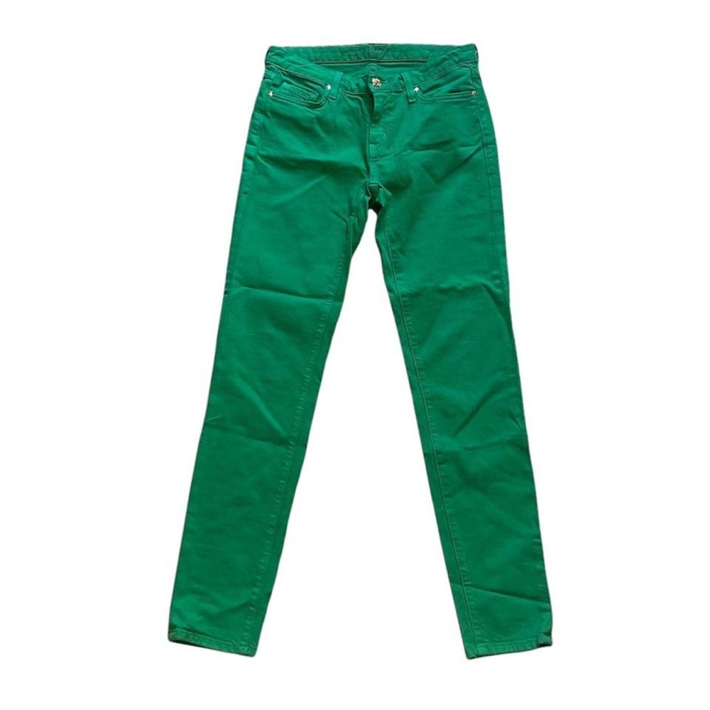 Green Kate Spade New York skinny jeans